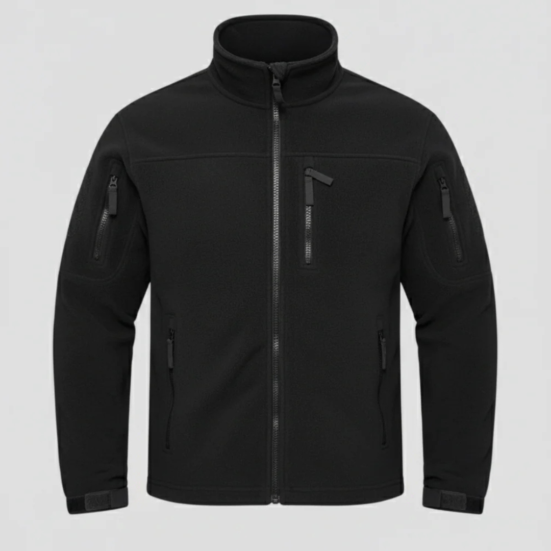 Men’s Casual Fleece Jacket – Versatile Design & Practical Function
