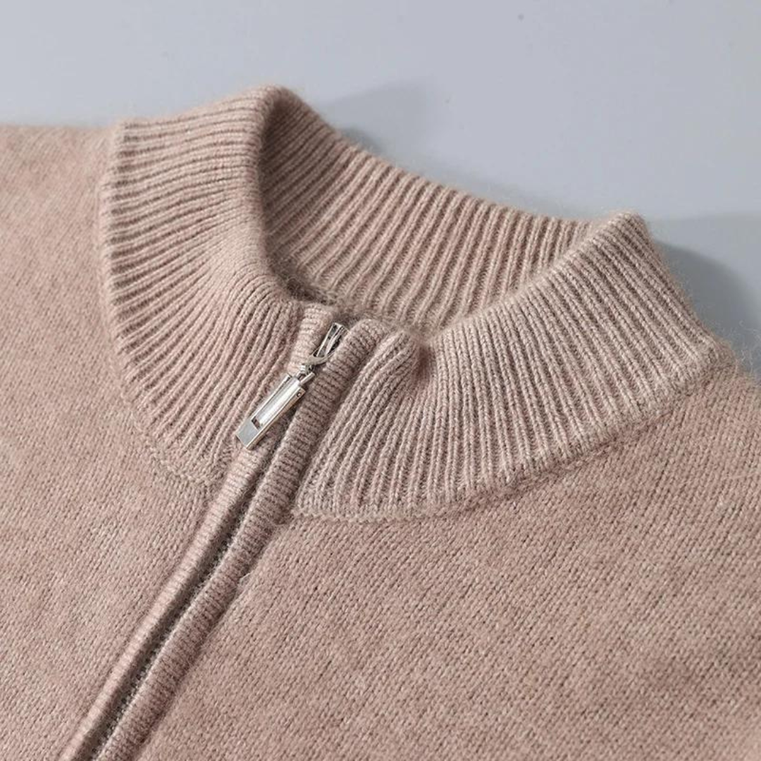 Men’s Smart Casual Sweater – Half-Zip Design & Refined Everyday Layer