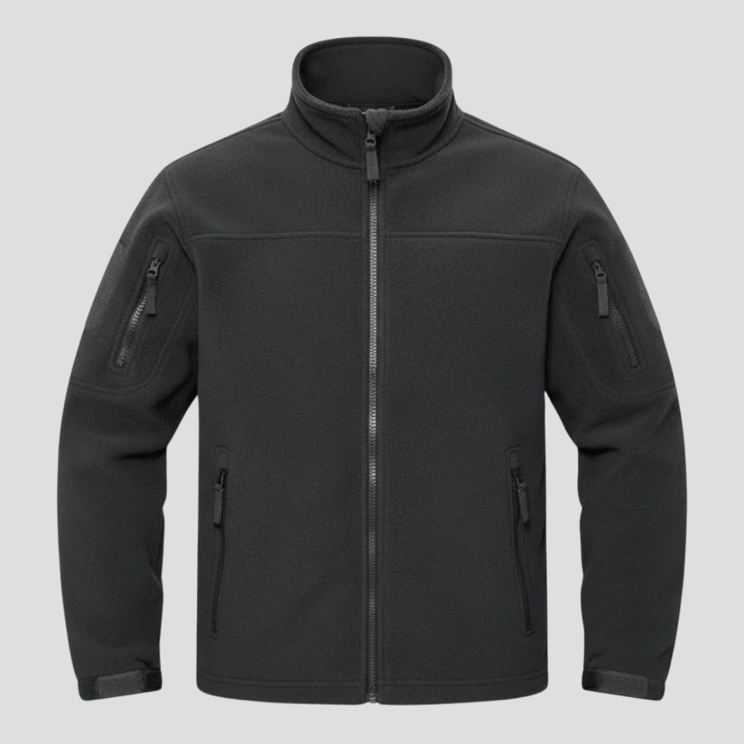 Men’s Casual Fleece Jacket – Versatile Design & Practical Function