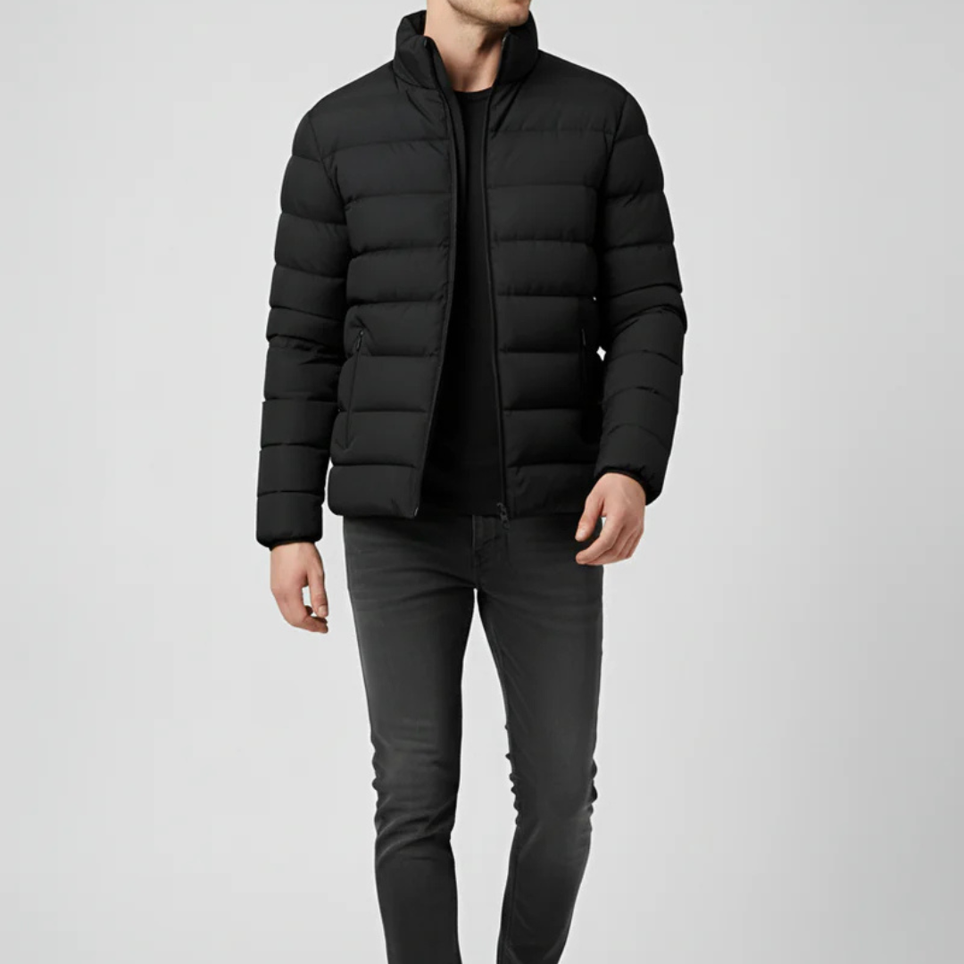 Men’s Elegant Puffer Jacket – Refined Design & Everyday Warmth