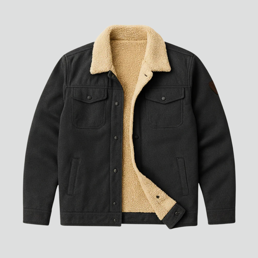 Men’s Classic Fleece Jacket – Timeless Warmth & Effortless Design