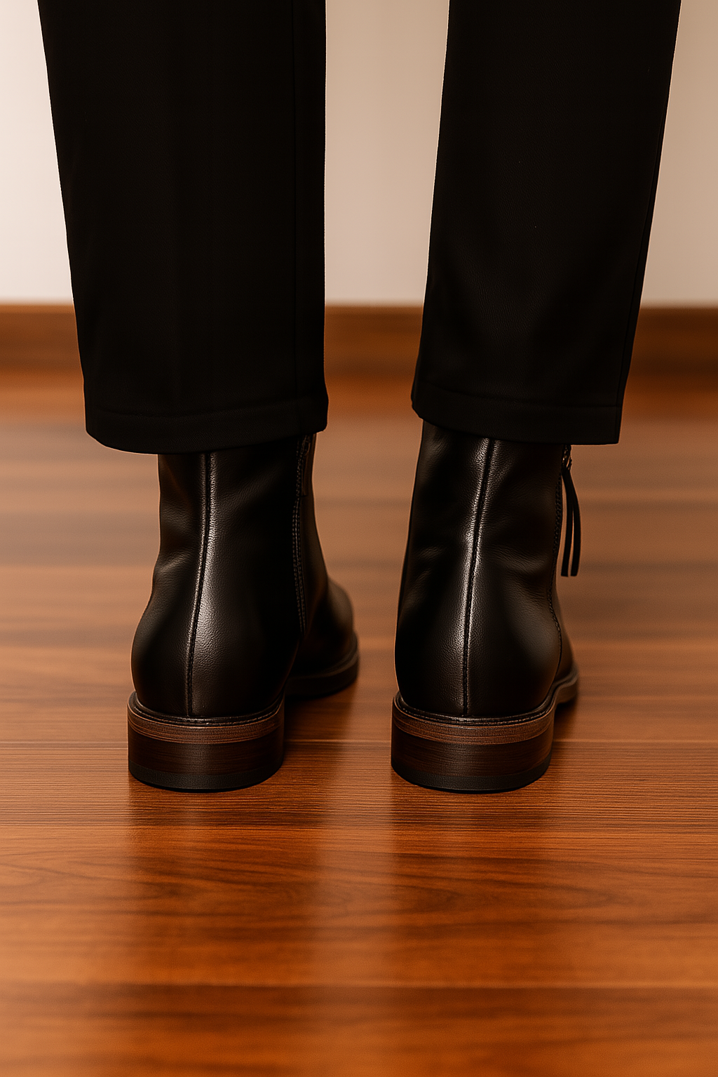 Vintage Style Men’s Chelsea Boots - Gray