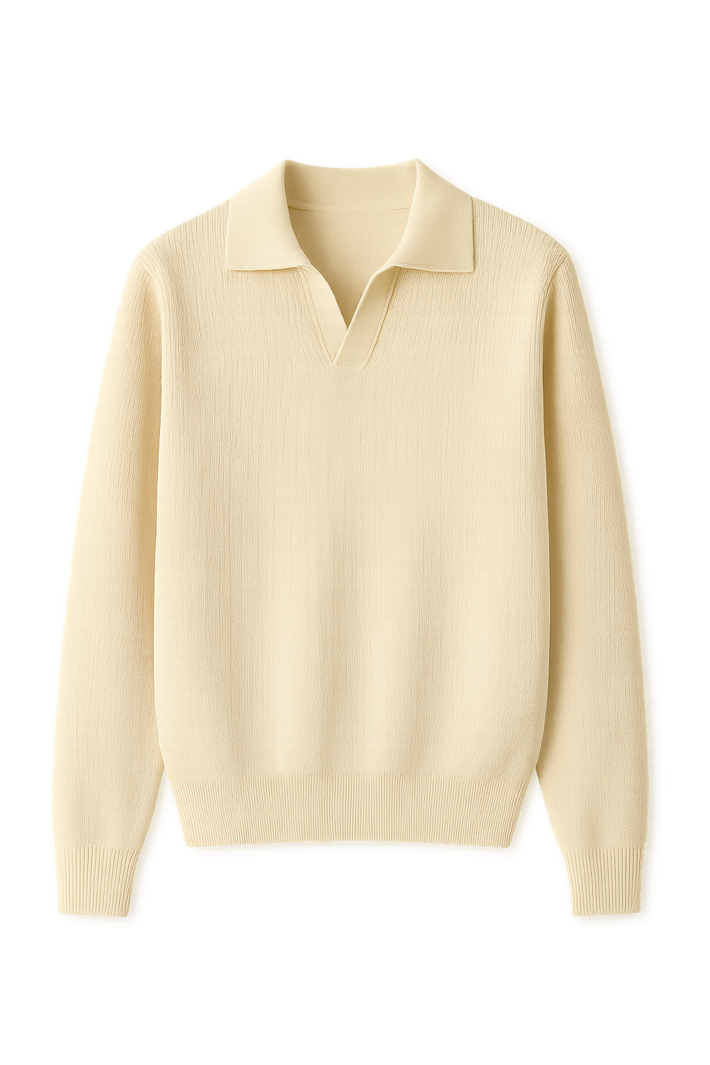 Classic Men’s Polo Shirt – Beige