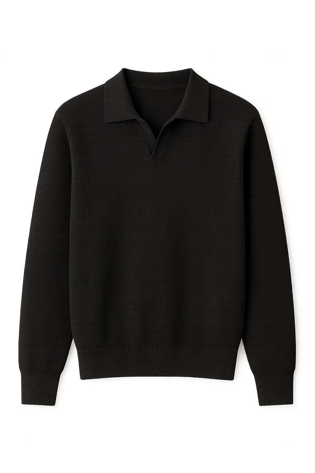 Classic Men’s Polo Shirt – Black