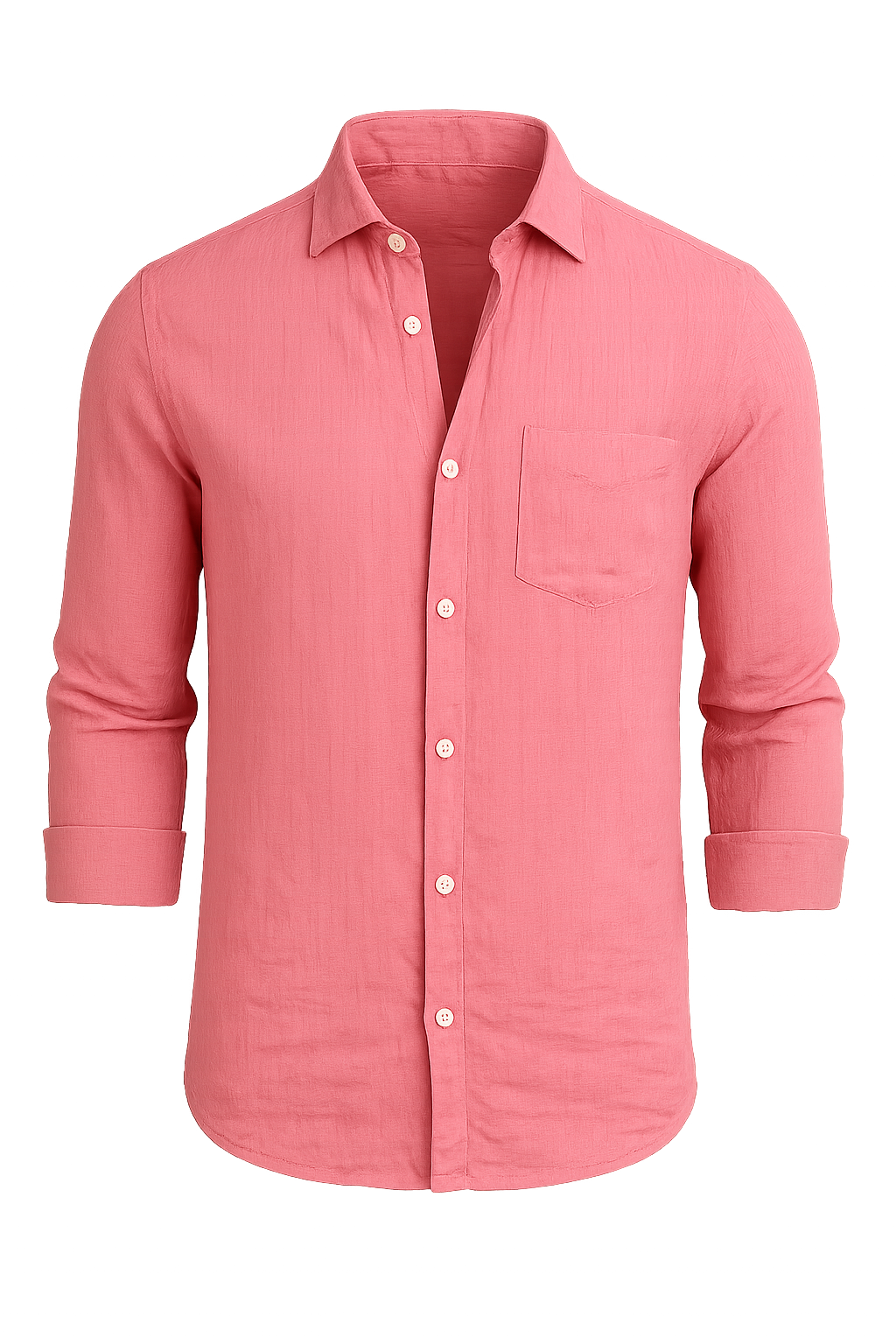Trendy Men’s Summer Shirt – Pink
