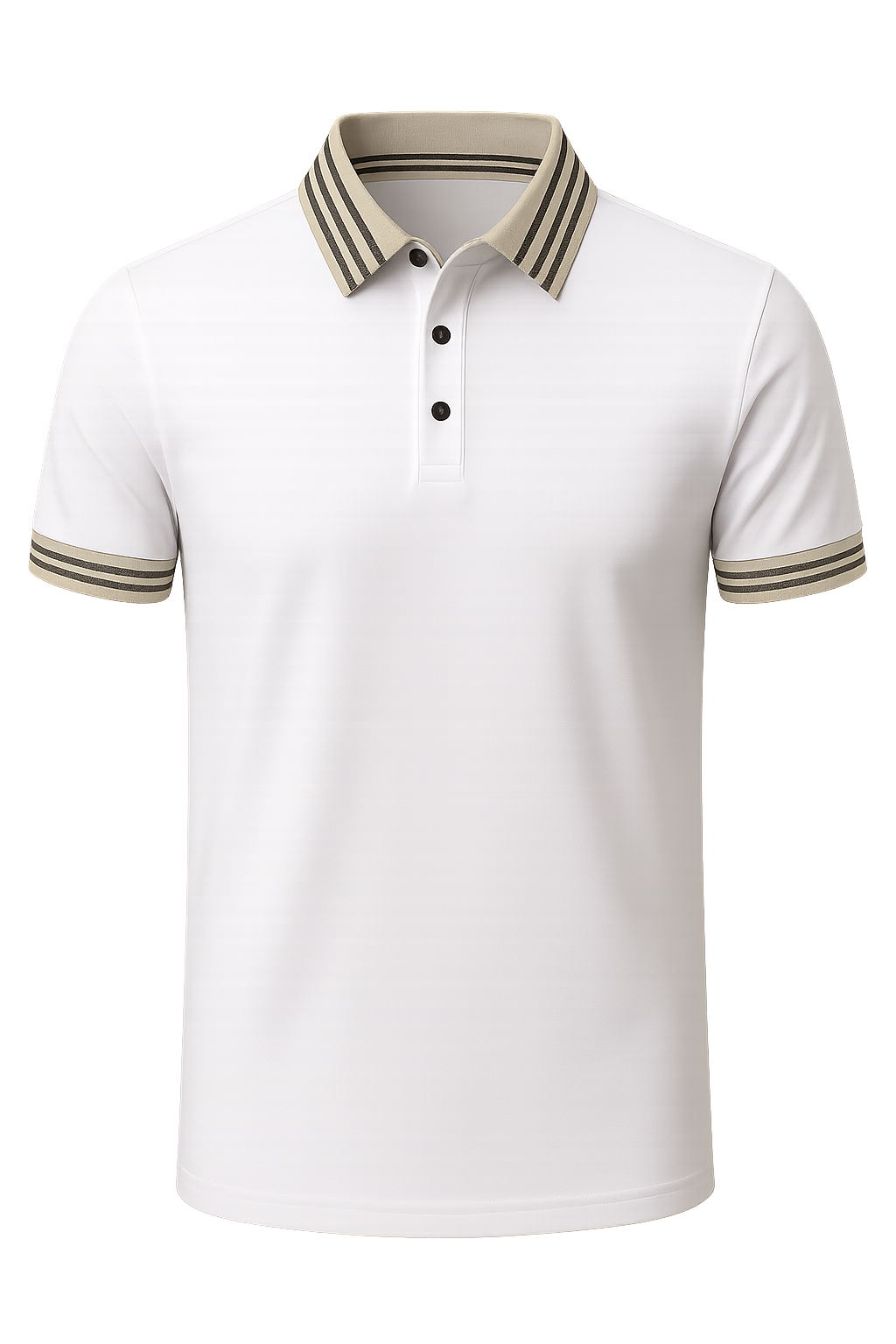 Classic Men's Polo – White