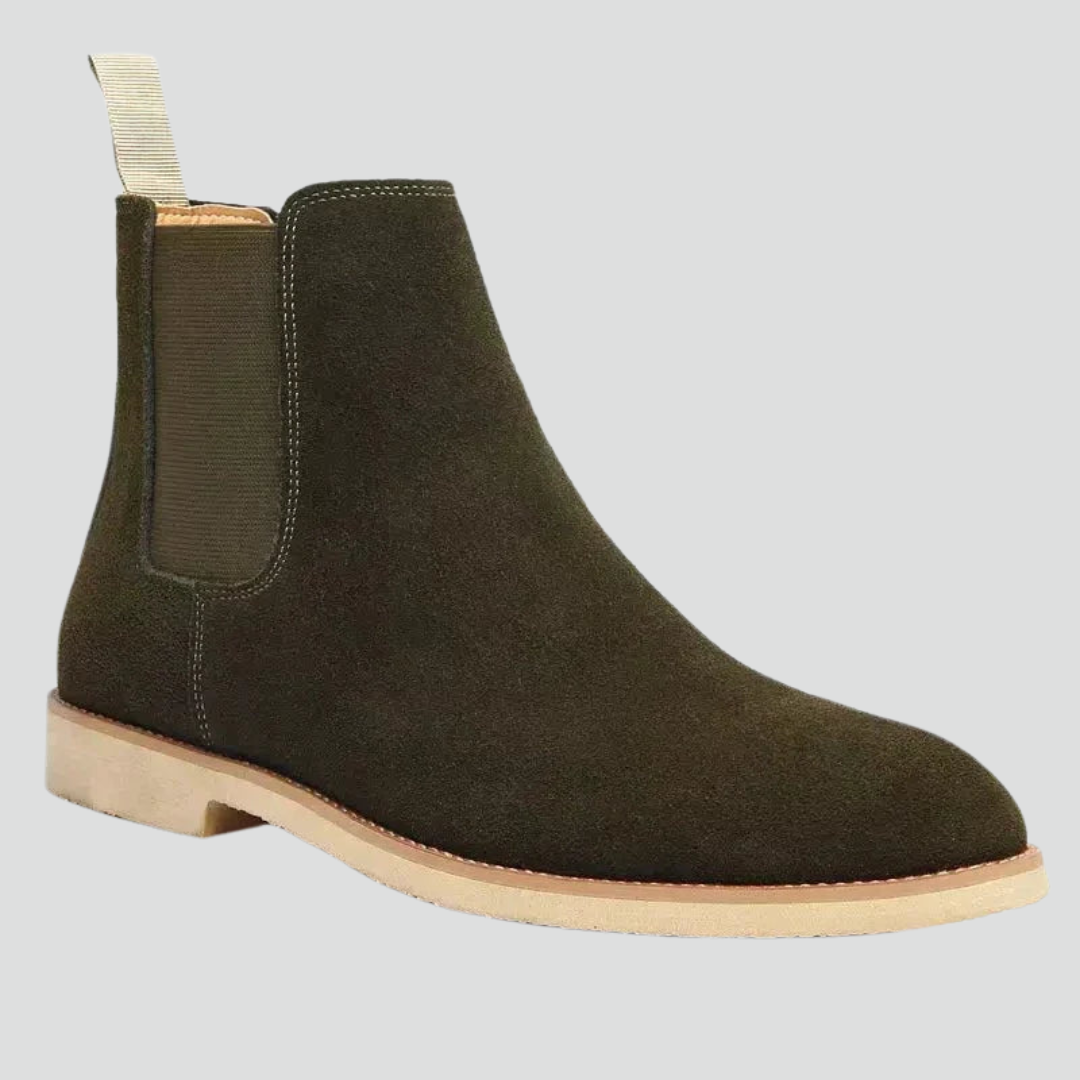 Men’s Suede Chelsea Boots – Modern Silhouette & Effortless Versatility