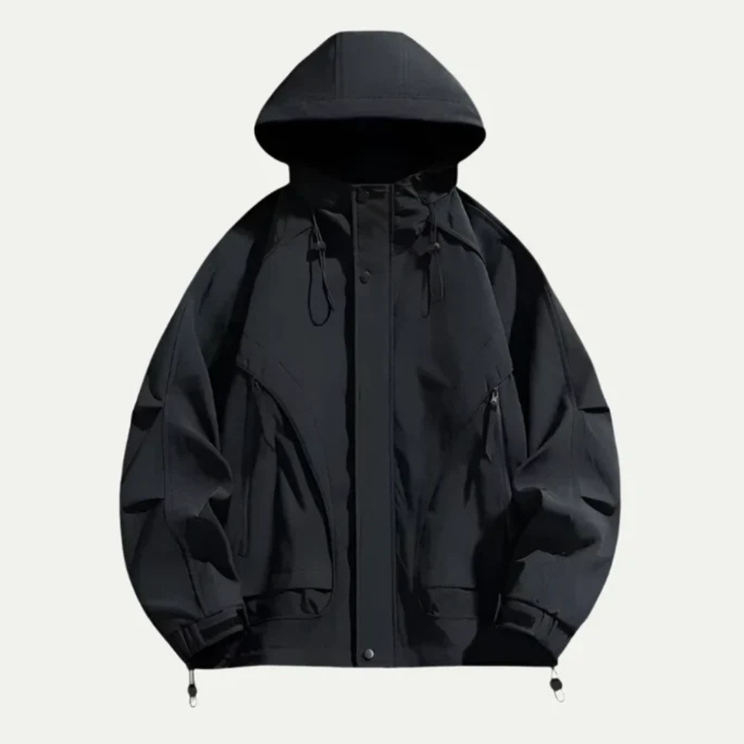 Men’s Jacket with Hood – Modern Design & Practical Functionality