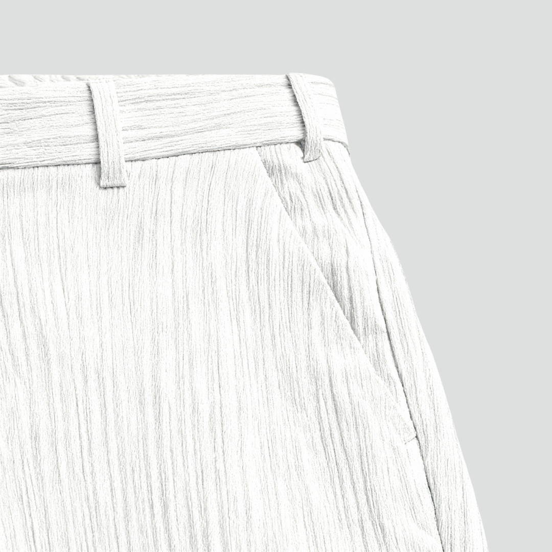 Men’s Elegant Pants – Refined Ribbed Texture & Contemporary Fit