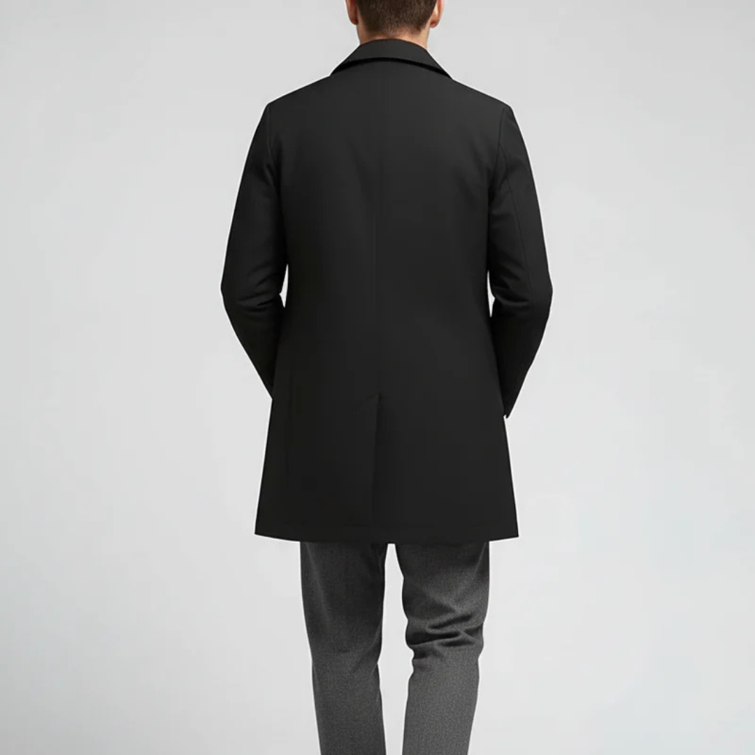 Men’s Modern Style Overcoat – Refined Design & Everyday Versatility