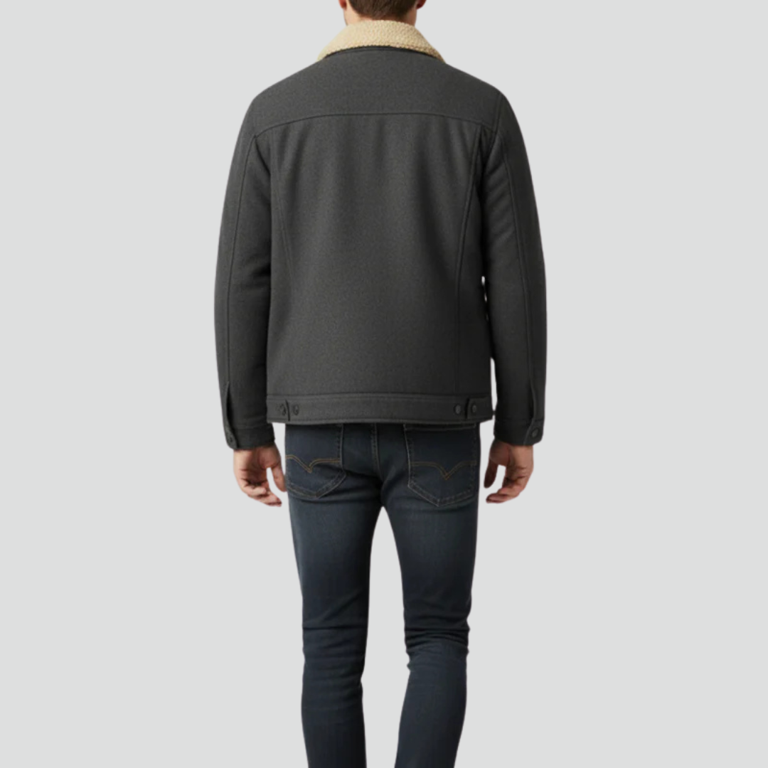 Men’s Classic Fleece Jacket – Timeless Warmth & Effortless Design