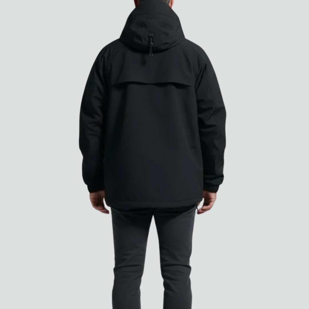 Men’s Jacket with Hood – Modern Design & Practical Functionality