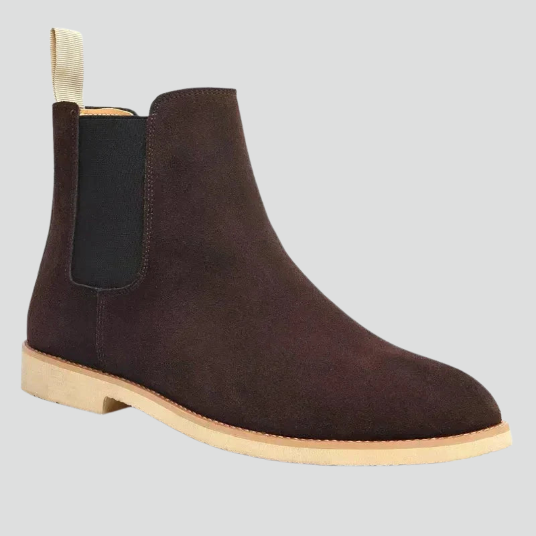 Men’s Suede Chelsea Boots – Modern Silhouette & Effortless Versatility