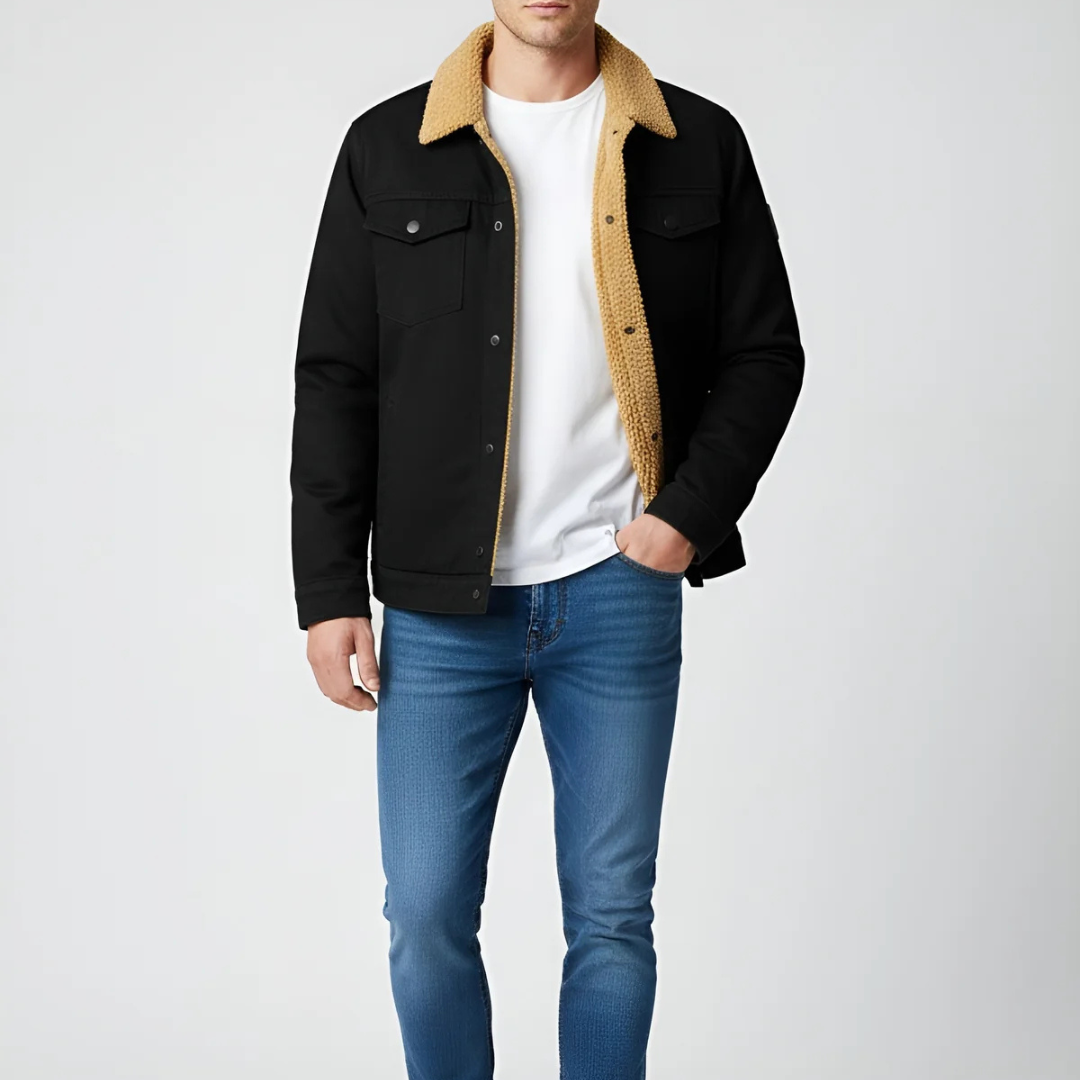 Men’s Classic Fleece Jacket – Timeless Warmth & Effortless Design