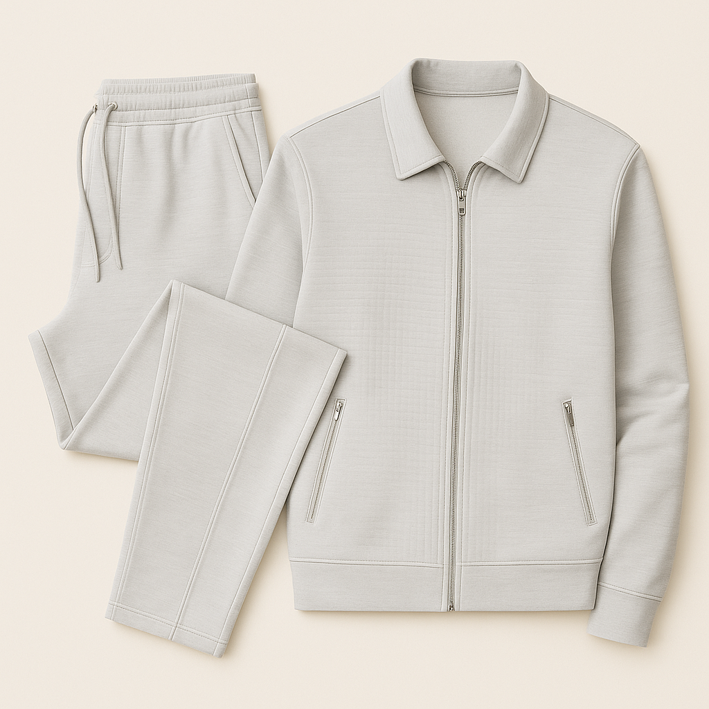 Trendy Summer Men's Set – Gray