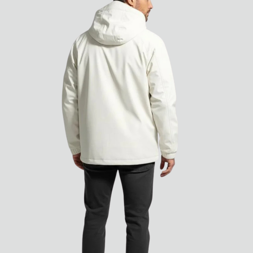 Men’s Jacket with Hood – Modern Design & Practical Functionality