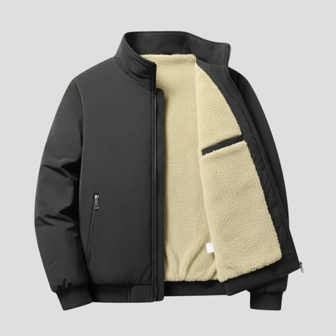 Men’s Trendy Fleece Jacket – Contemporary Warmth & Effortless Appeal