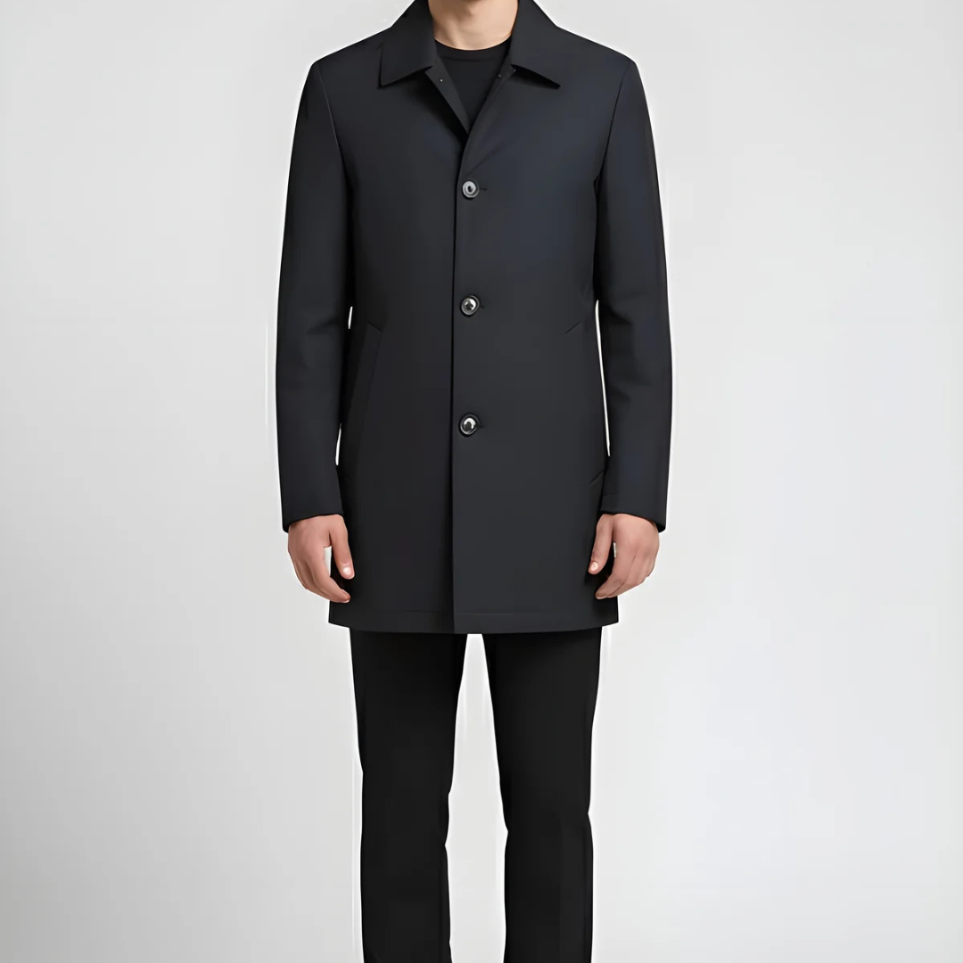 Men’s Modern Style Overcoat – Refined Design & Everyday Versatility