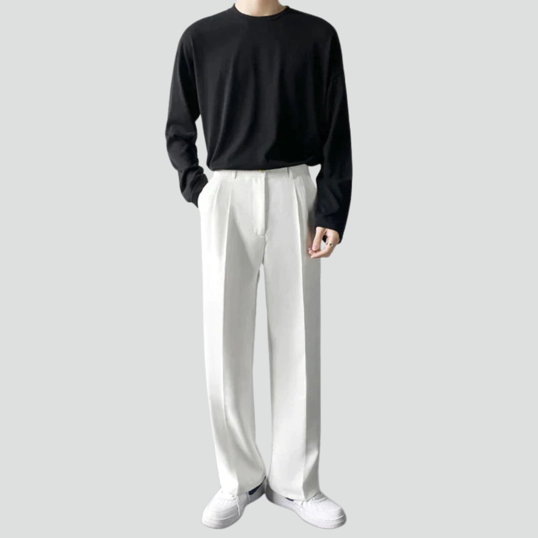 Men’s Formal Timeless Pants – Classic Silhouette & Refined Finish