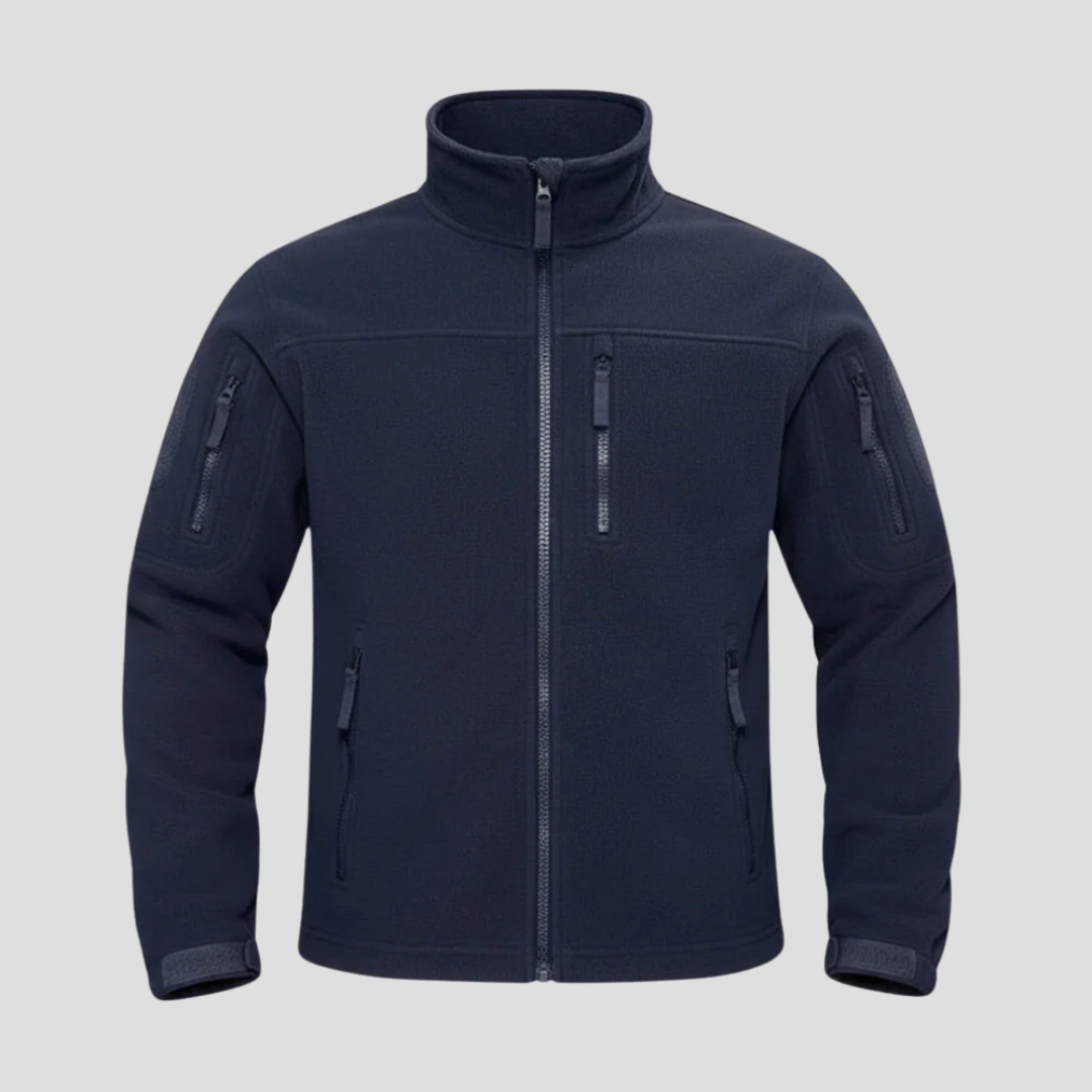 Men’s Casual Fleece Jacket – Versatile Design & Practical Function