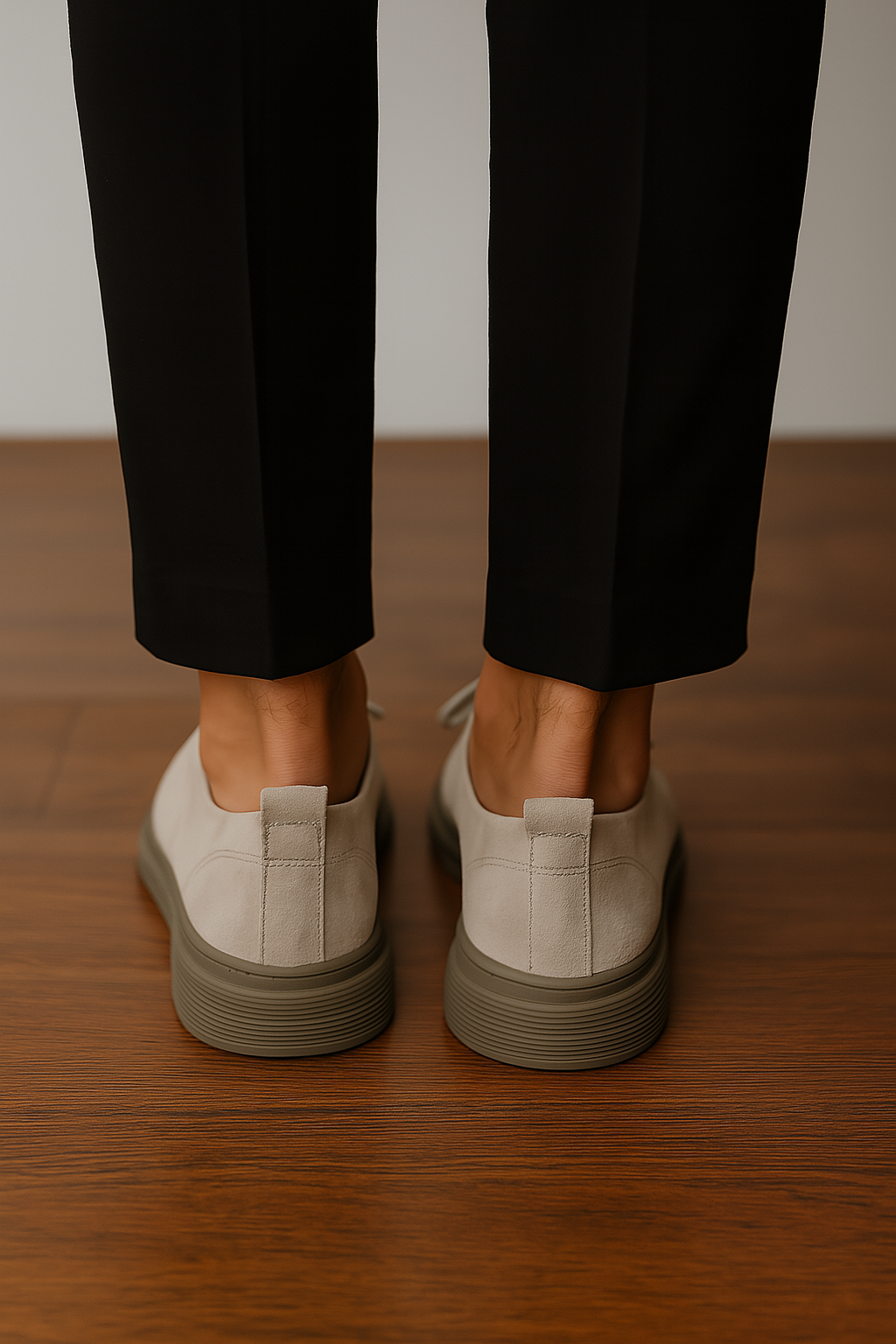 Men’s Suede Shoes Grey