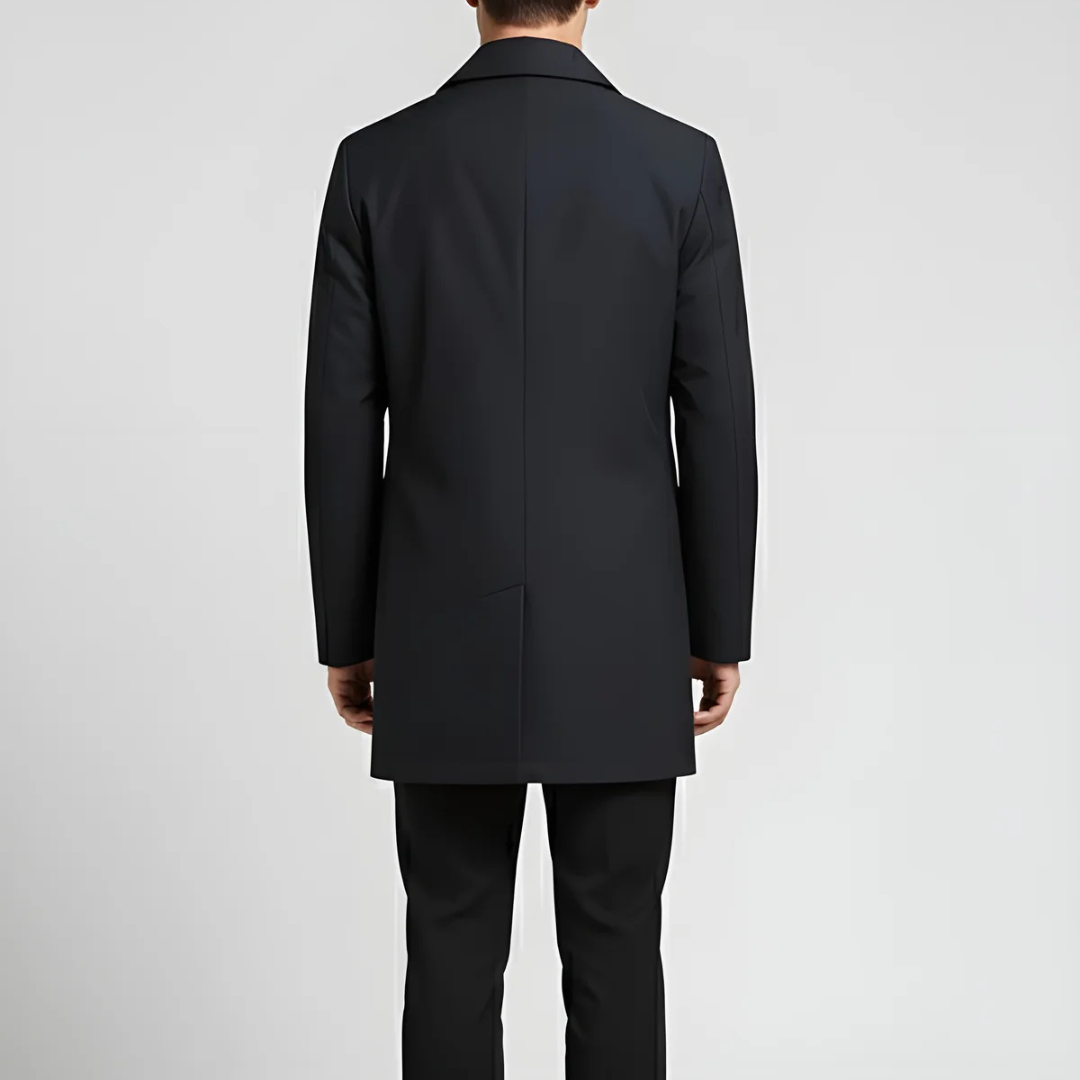 Men’s Modern Style Overcoat – Refined Design & Everyday Versatility