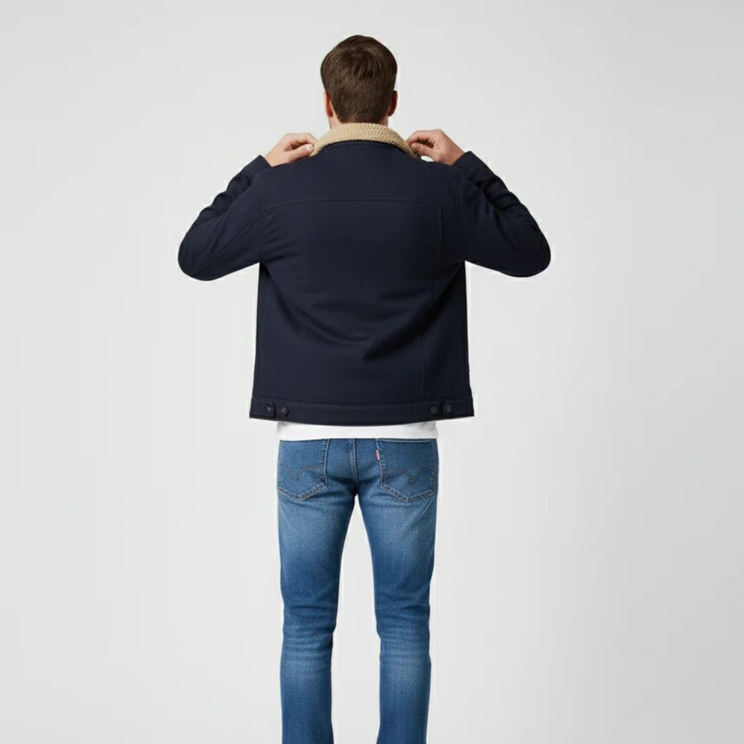 Men’s Classic Fleece Jacket – Timeless Warmth & Effortless Design