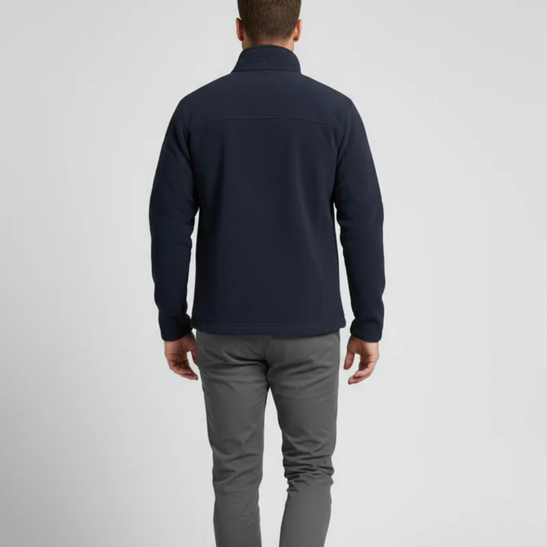 Men’s Casual Fleece Jacket – Versatile Design & Practical Function