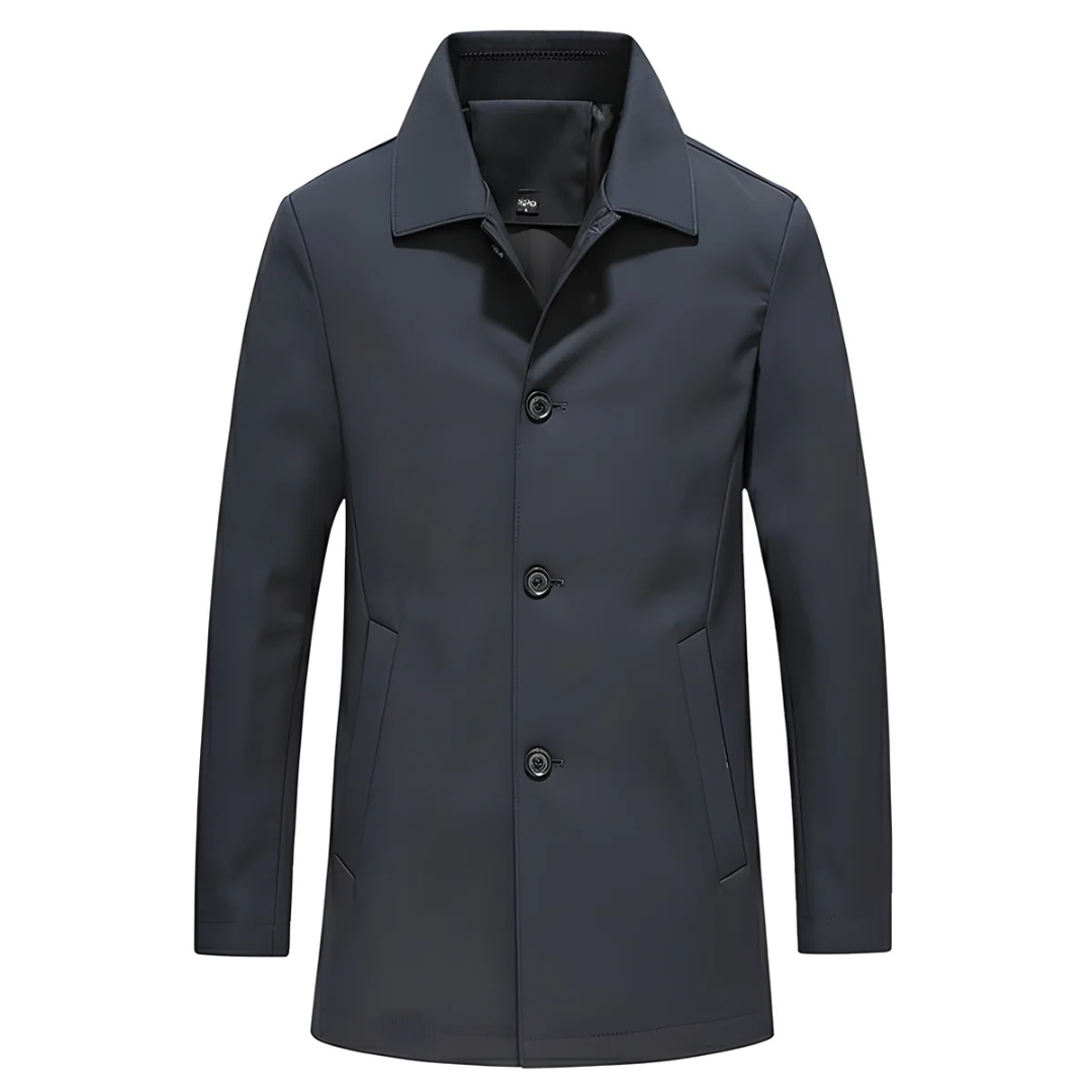 Men’s Modern Style Overcoat – Refined Design & Everyday Versatility