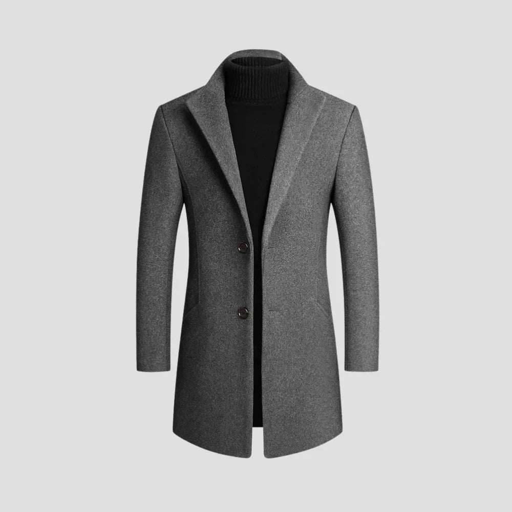 Classic Men’s Coat – Refined Design & Timeless Outerwear Layer