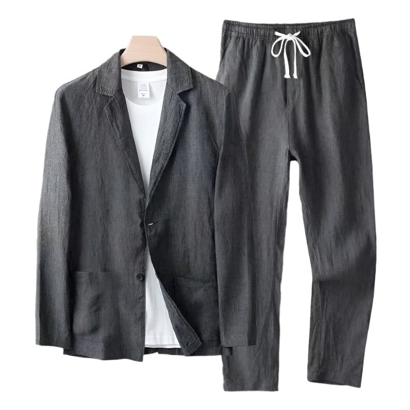 Elegant Men’s Summer Set - Black