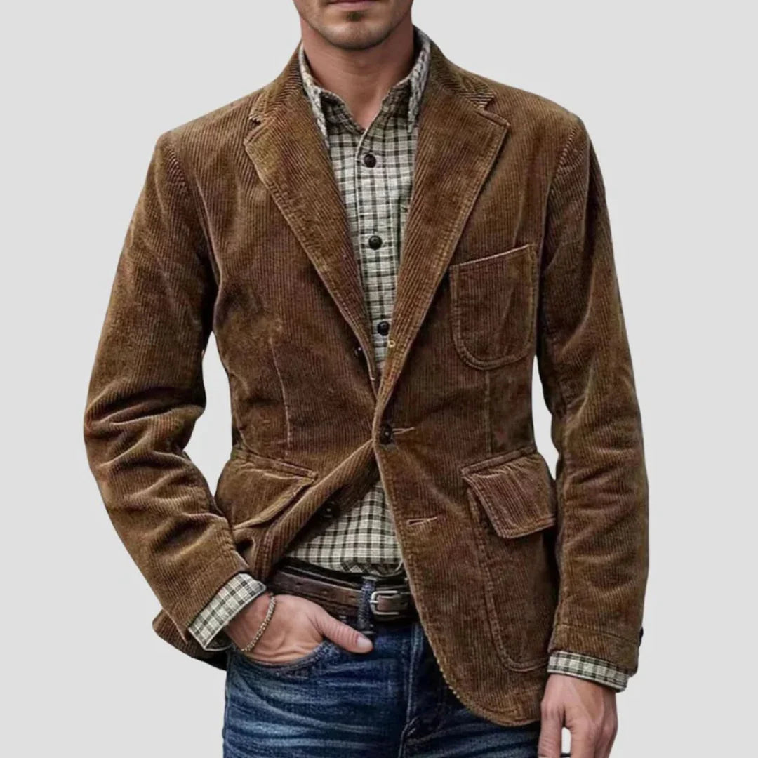 Men Vintage Style Blazer