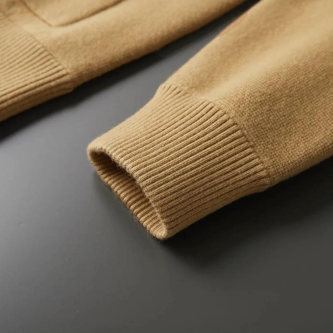 Men’s Button-Up Knit Cardigan – Classic Design & Everyday Layer