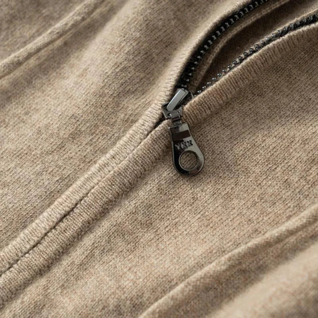 Men’s Casual Hoodie – Soft Knit Texture & Everyday Layer