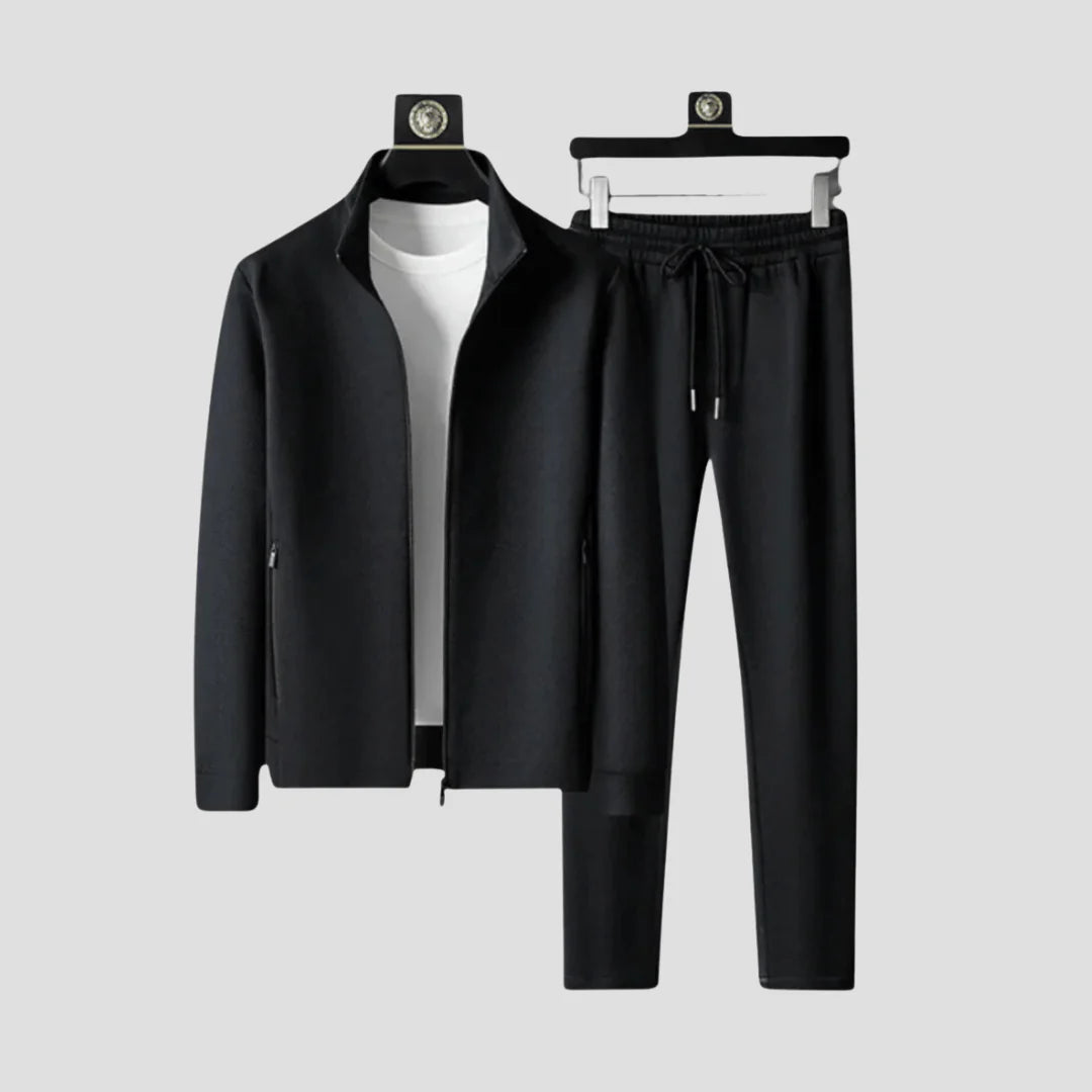 Men’s Casual Zip Jacket & Jogger Pants Set