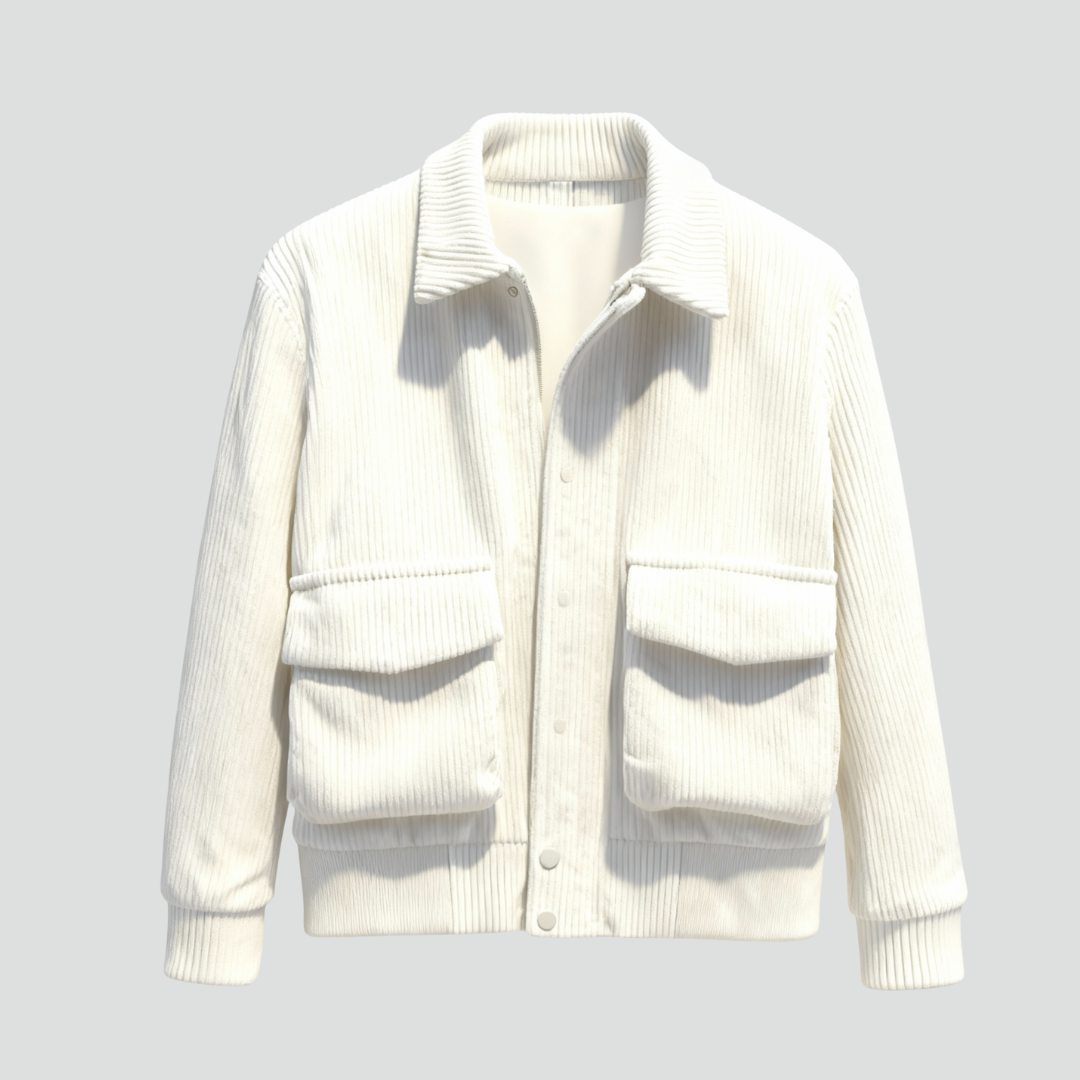 Men’s Corduroy Jacket – Textured Soft Feel & Smart Casual Appeal
