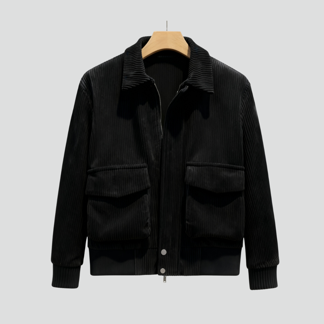 Men’s Corduroy Jacket – Textured Soft Feel & Smart Casual Appeal