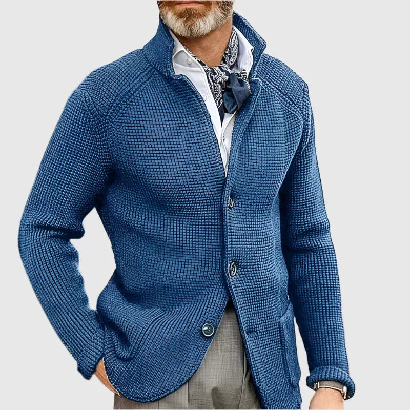 Men’s Knitted Button-Up Cardigan