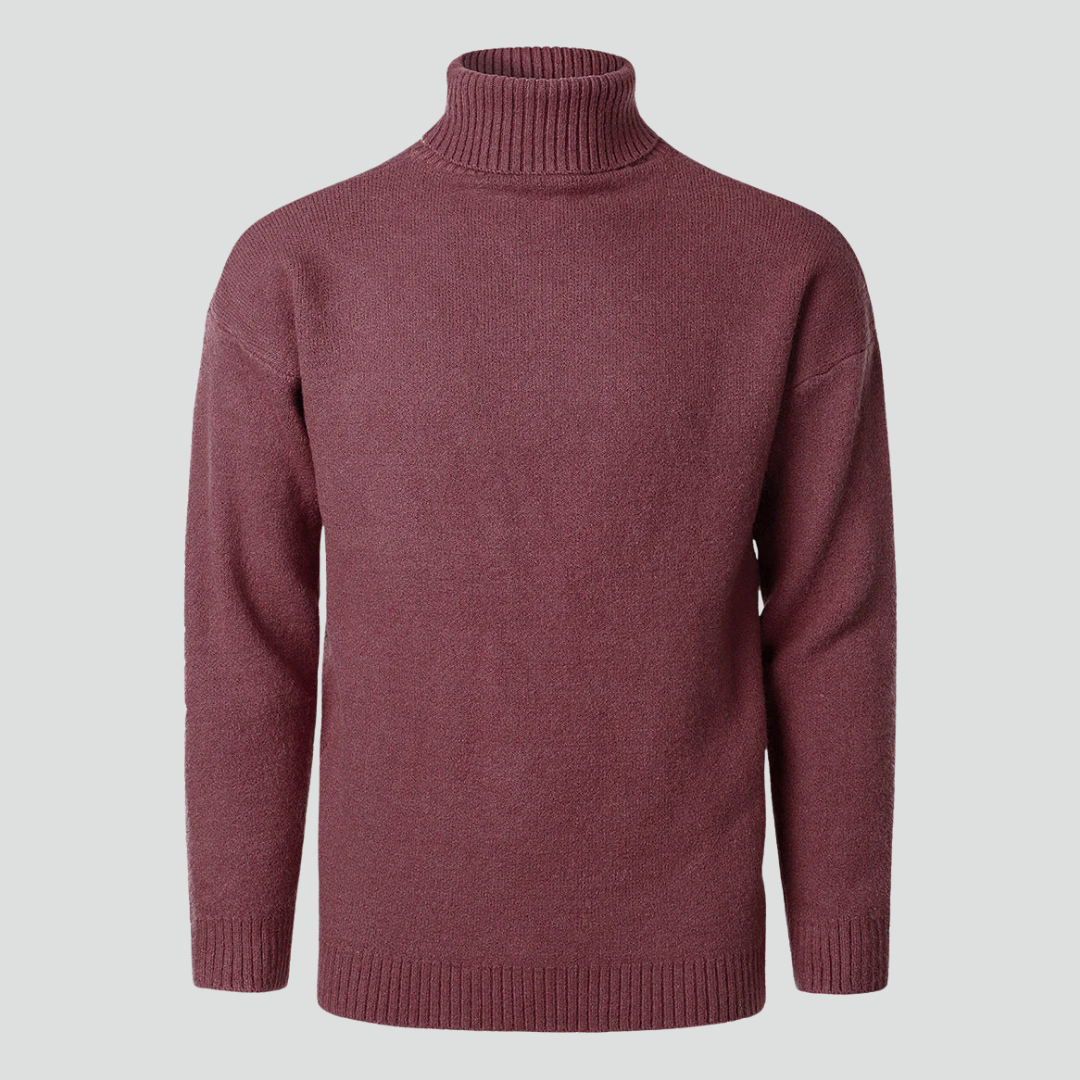Men’s Turtleneck Sweater – Classic Knit Design & Refined Winter Essential