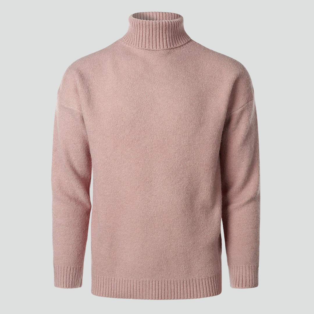 Men’s Turtleneck Sweater – Classic Knit Design & Refined Winter Essential