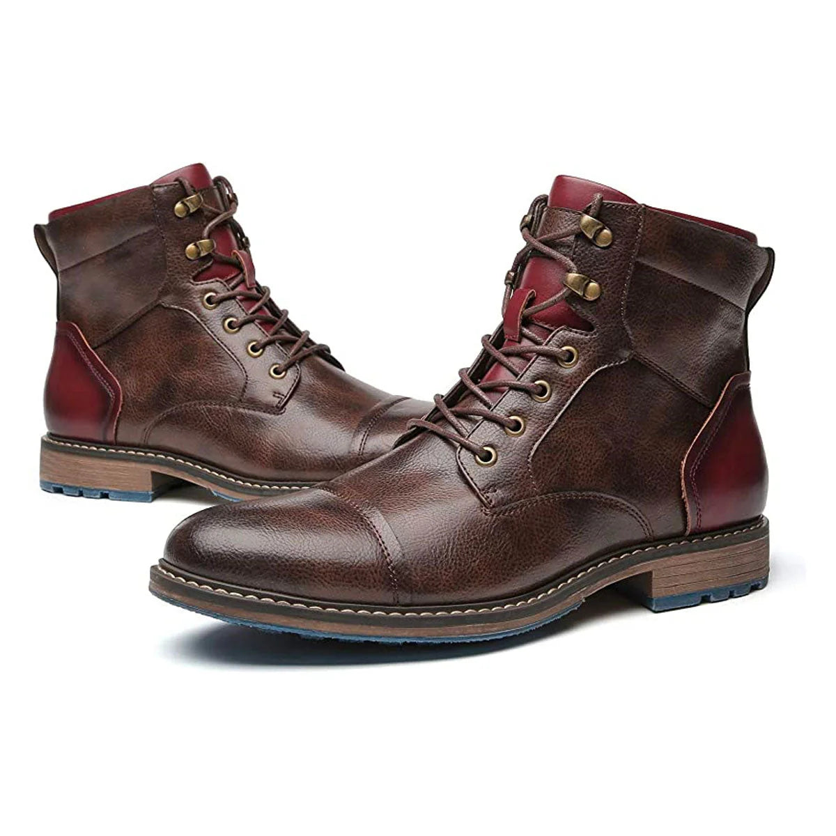Men’s Vintage Lace-Up Ankle Boots
