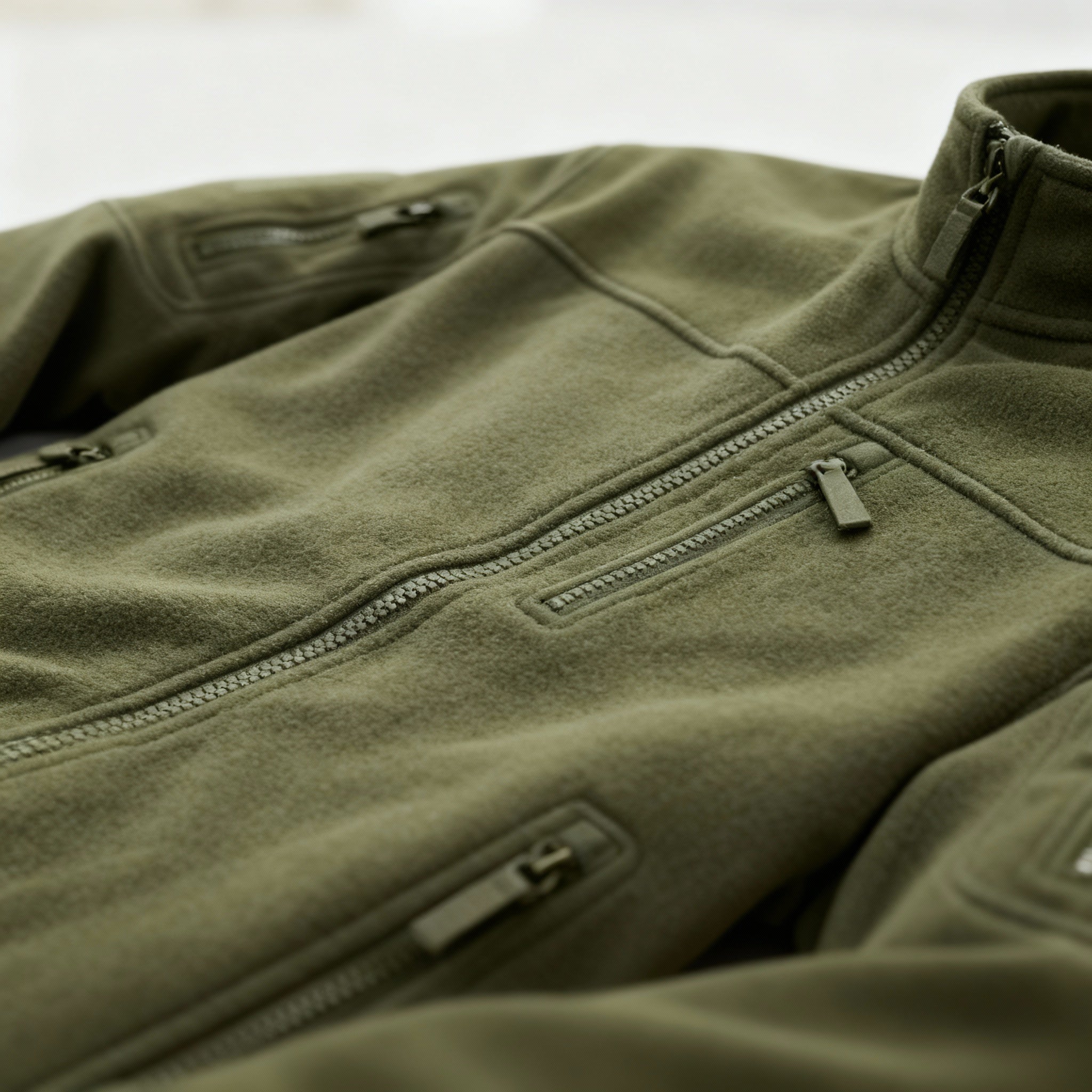Men’s Casual Fleece Jacket – Versatile Design & Practical Function