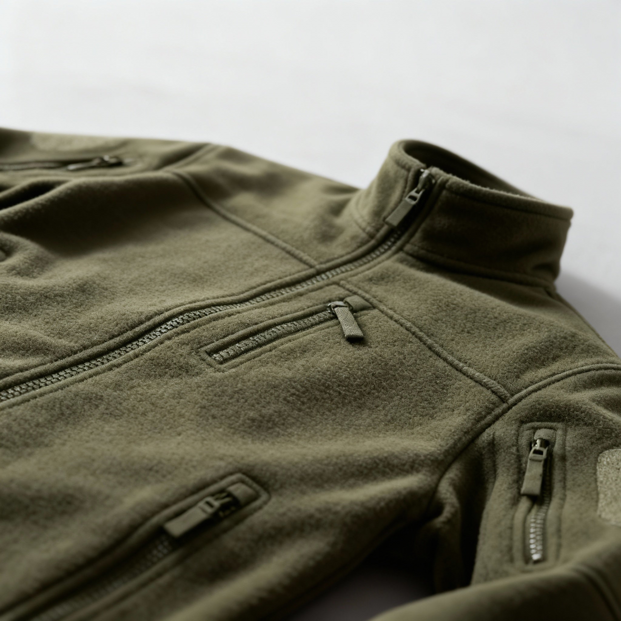 Men’s Casual Fleece Jacket – Versatile Design & Practical Function