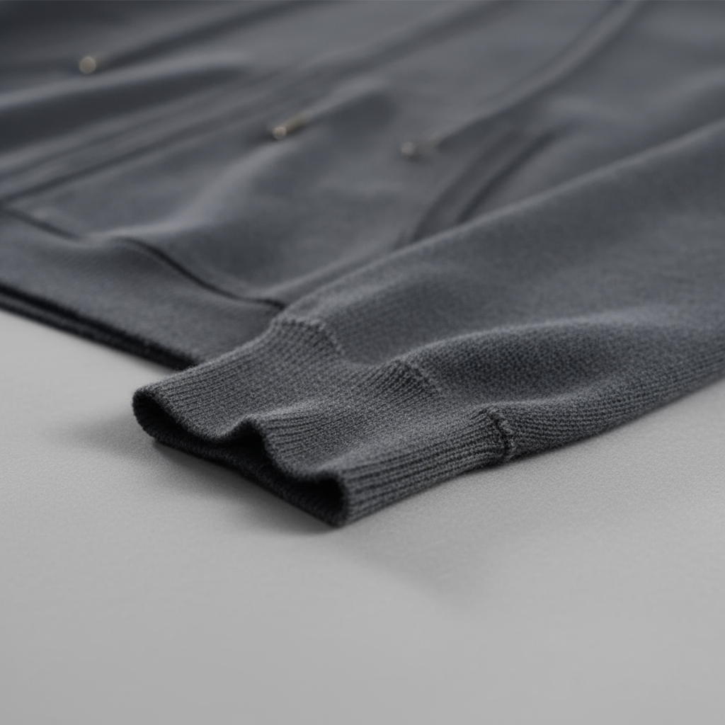Men’s Casual Hoodie – Soft Knit Texture & Everyday Layer
