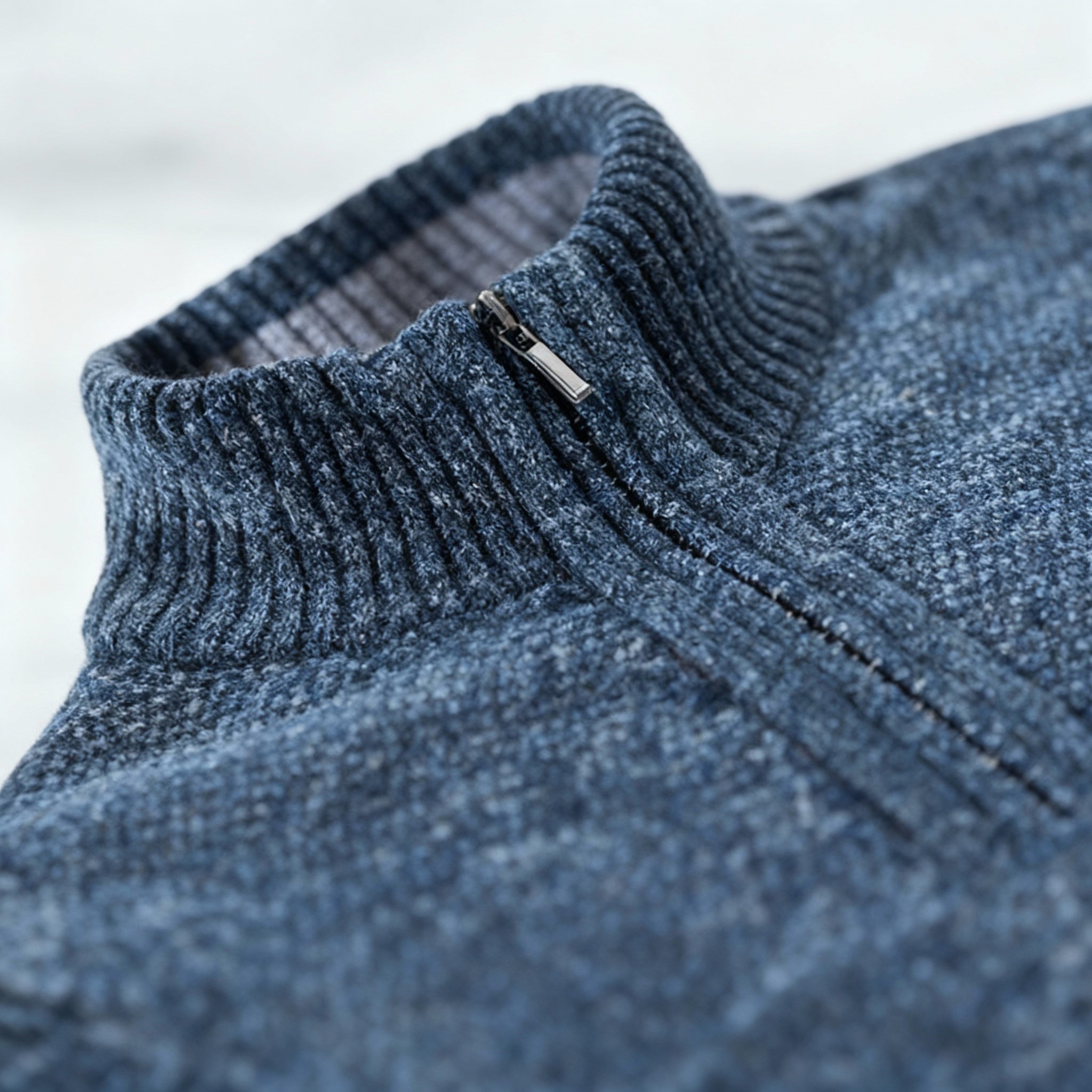 Men’s Classic Half-Zip Sweater – Textured Knit & Refined Everyday Layer