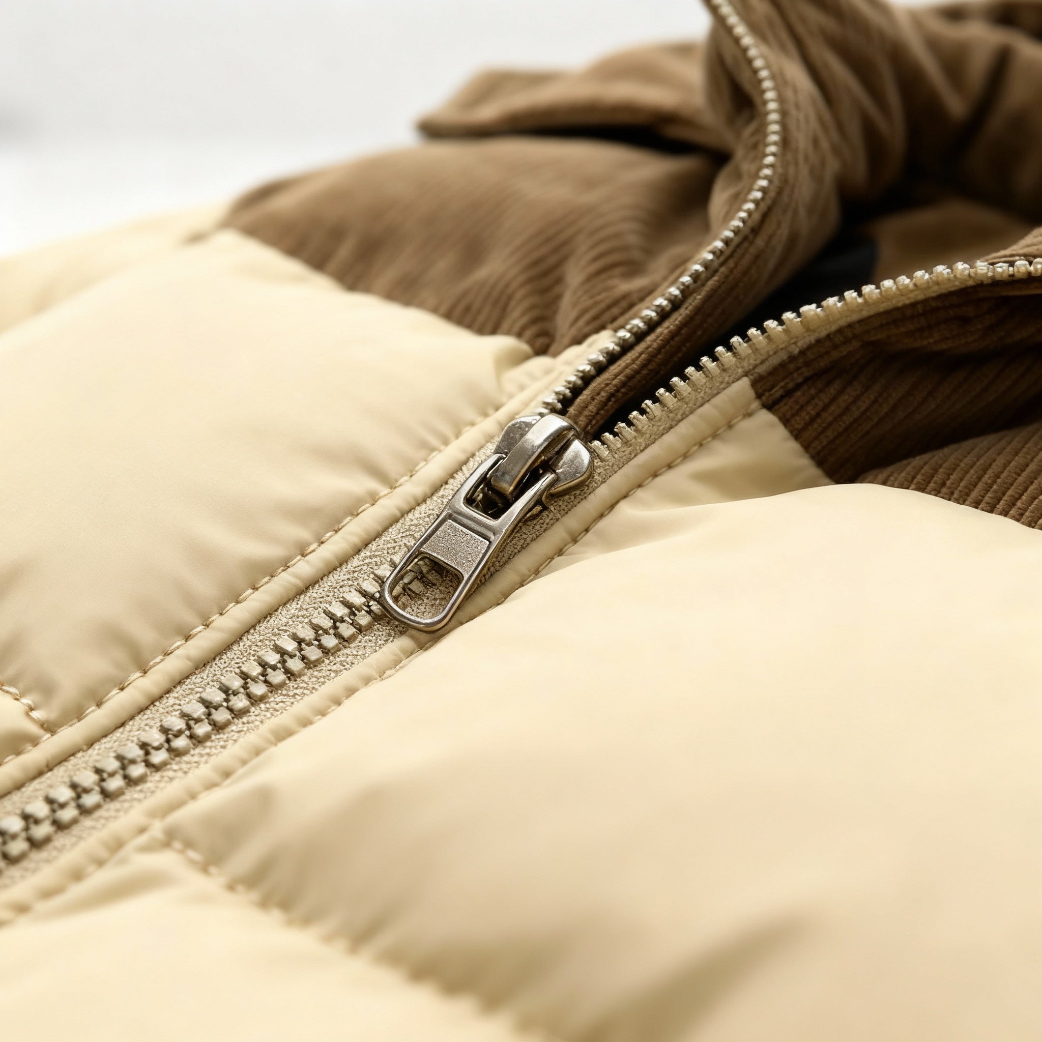 Men’s Puffer Jacket – Textured Detail & Modern Warmth