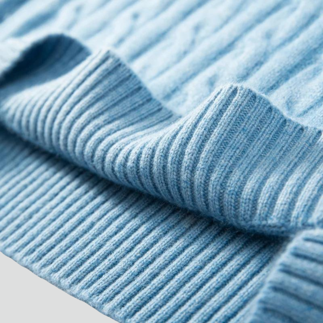 Men’s Trendy Sweater – Cable Knit Texture & Warm Everyday Layer