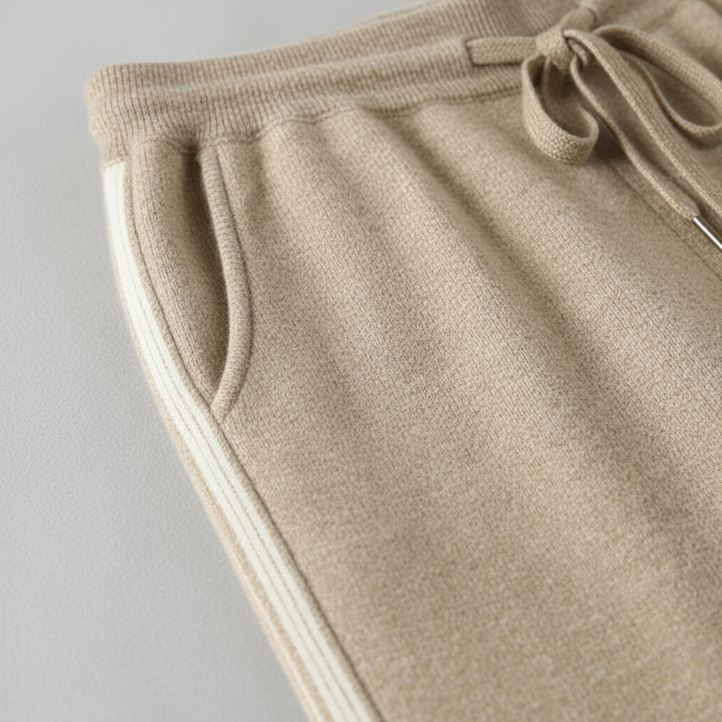 Men’s Two-Piece Set – Crewneck Top & Drawstring Pants