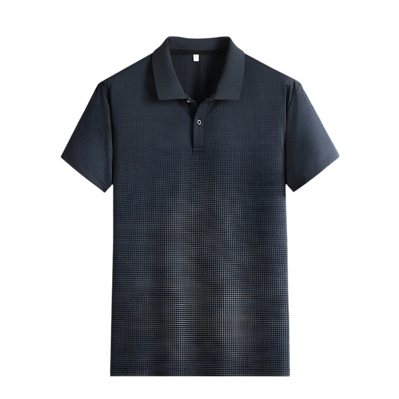 Trendy Casual Men’s Polo Shirt – Dark Gray