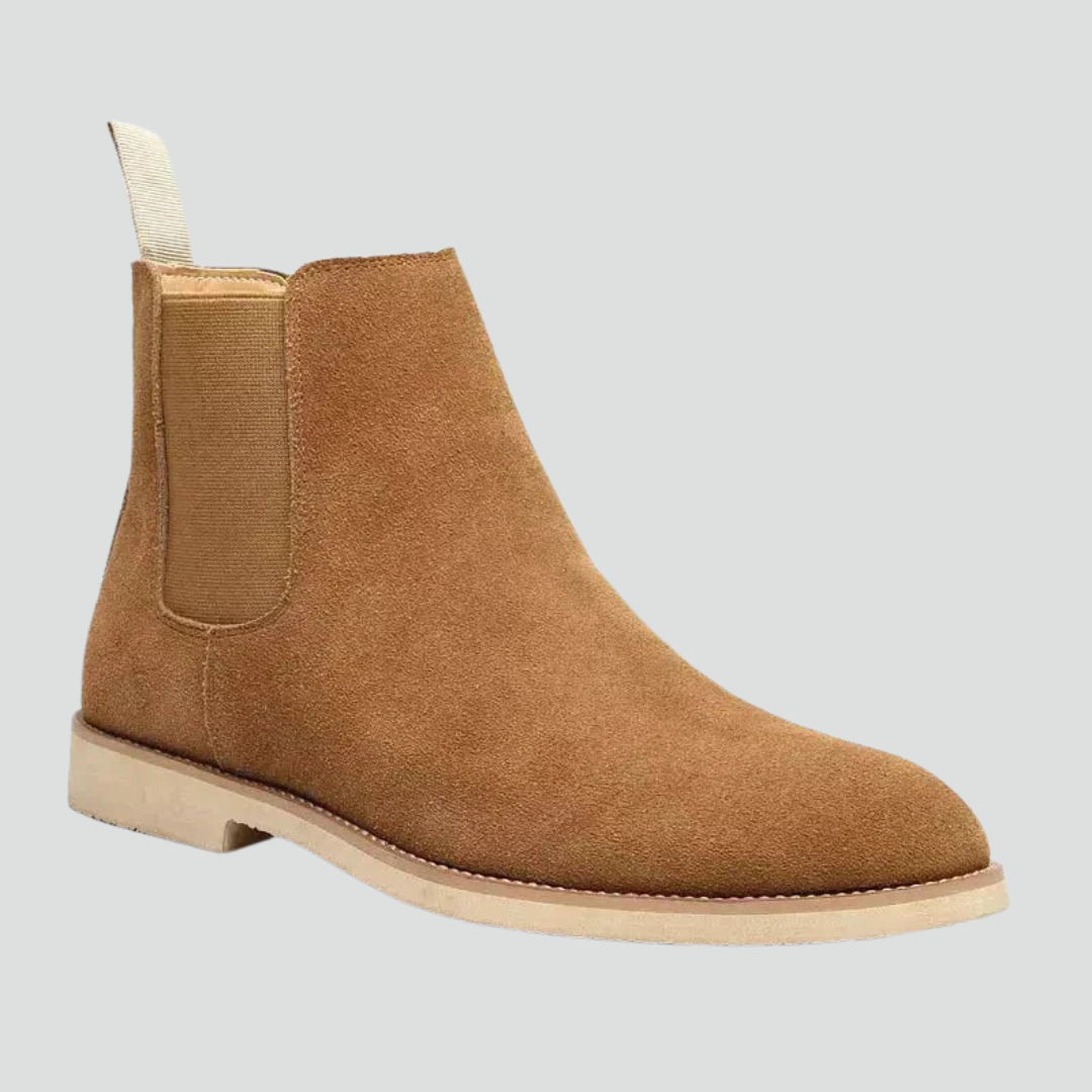 Men’s Suede Chelsea Boots – Modern Silhouette & Effortless Versatility